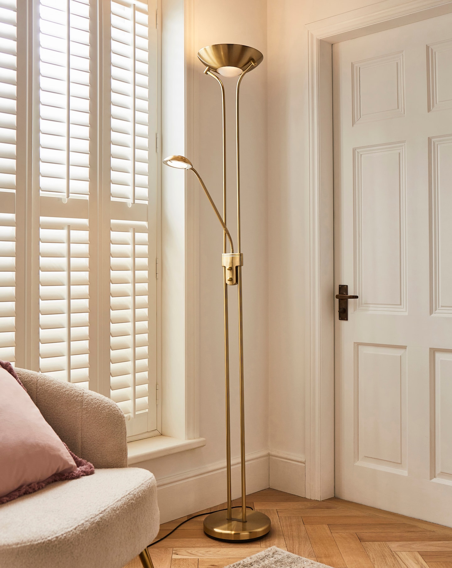 Dual Purpose Floor Lamp