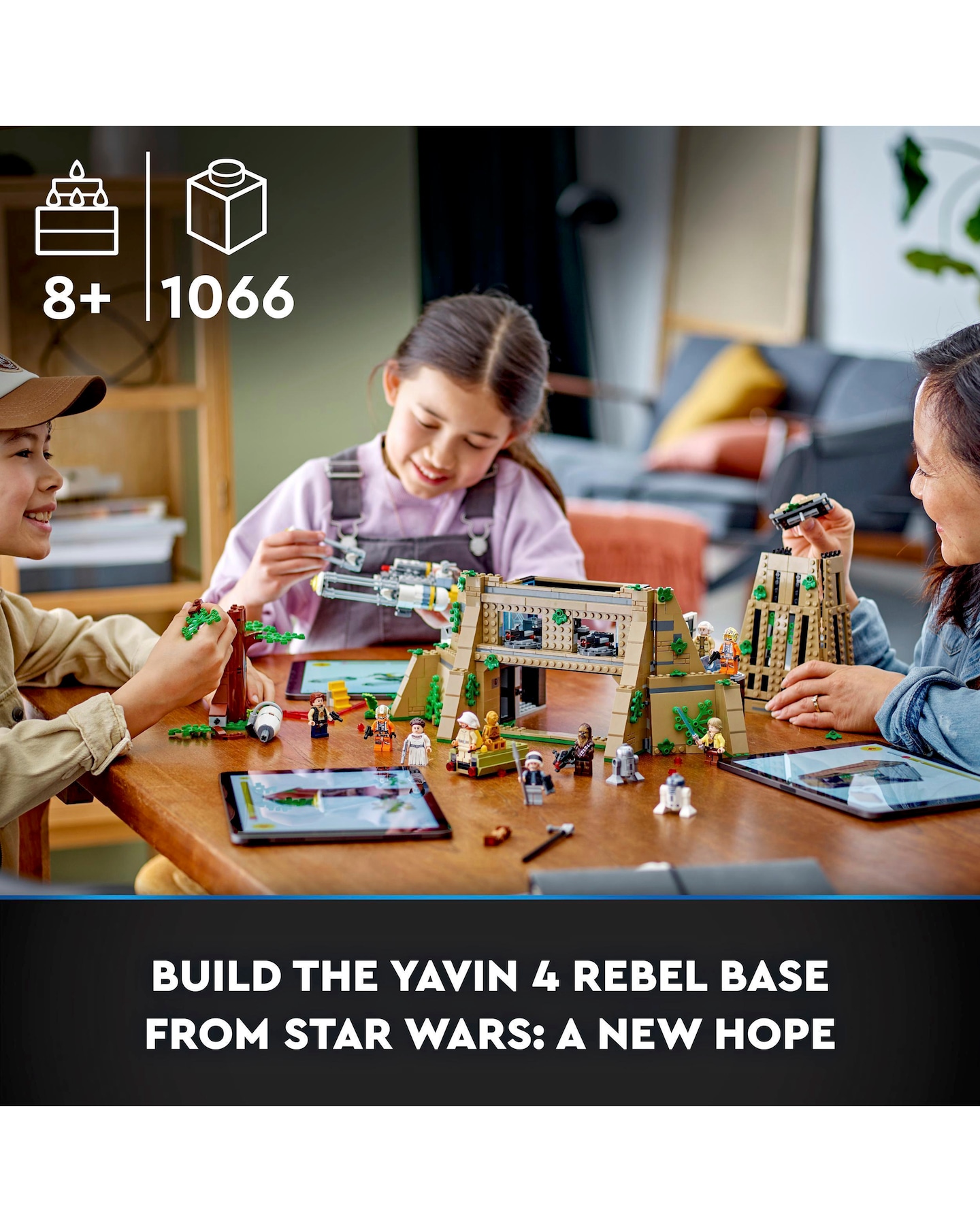 LEGO Star Wars Yavin 4 Rebel Base Set with Minifigures 75365 Jacamo