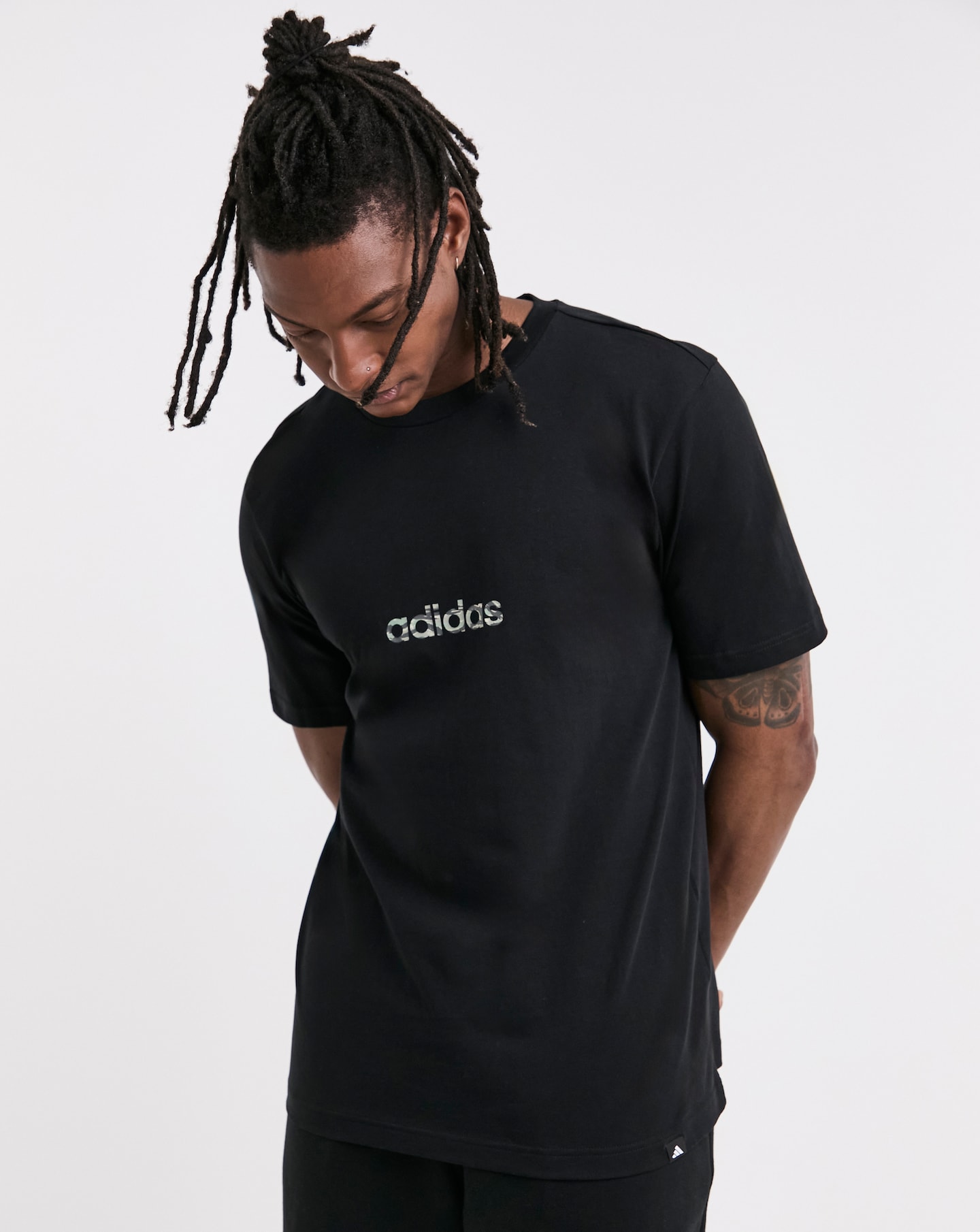 adidas Camo Linear T-Shirt