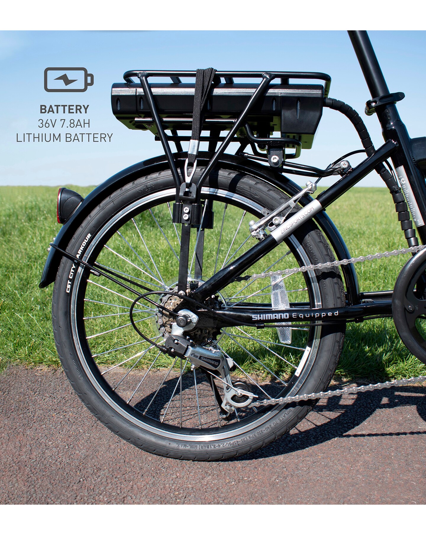 Eco sales folding bike