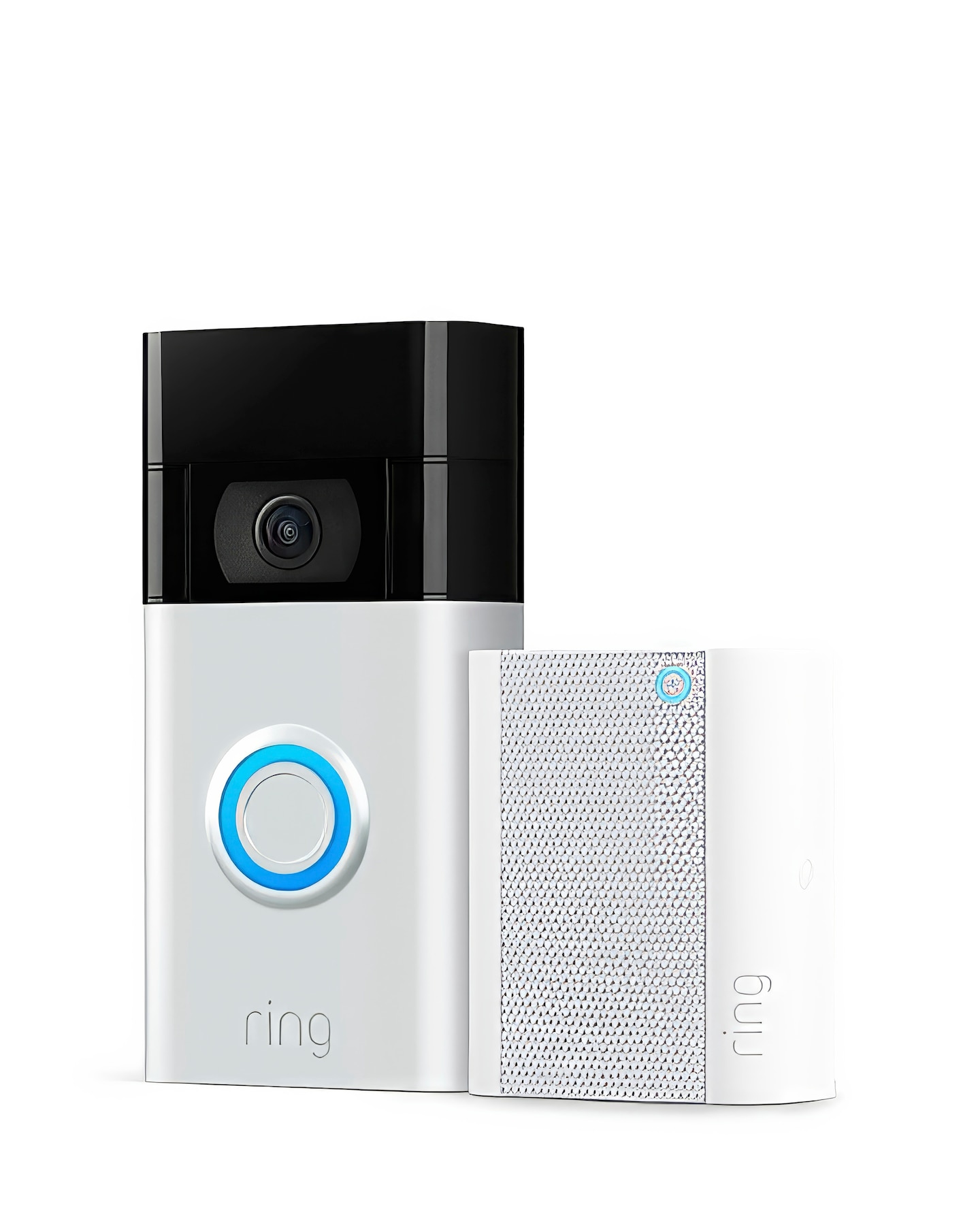 Ring Battery Video Doorbell Bndl Nickel