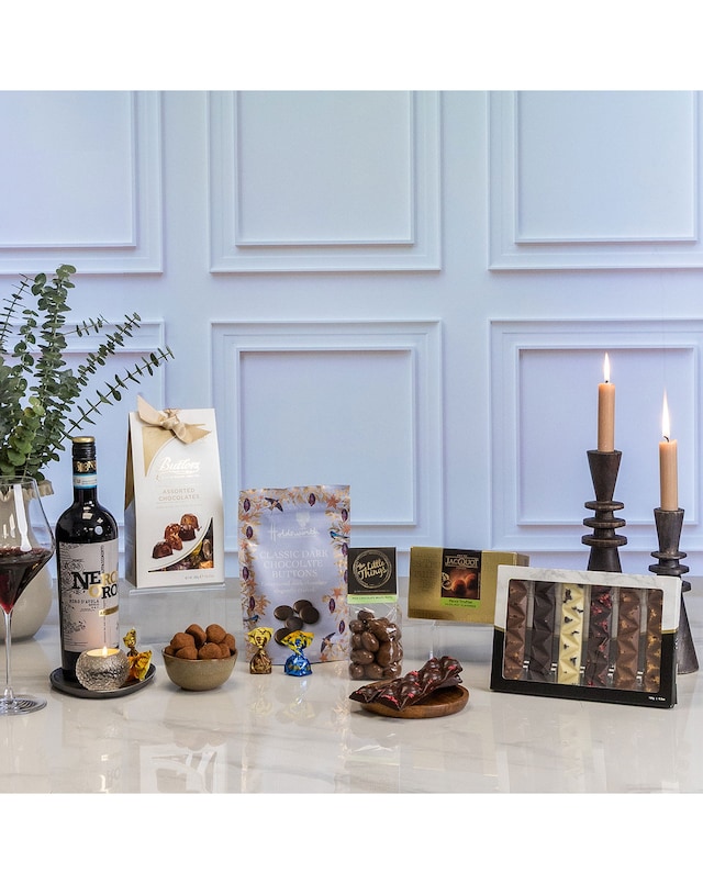 Red Wine & Chocolate Indulgence Box
