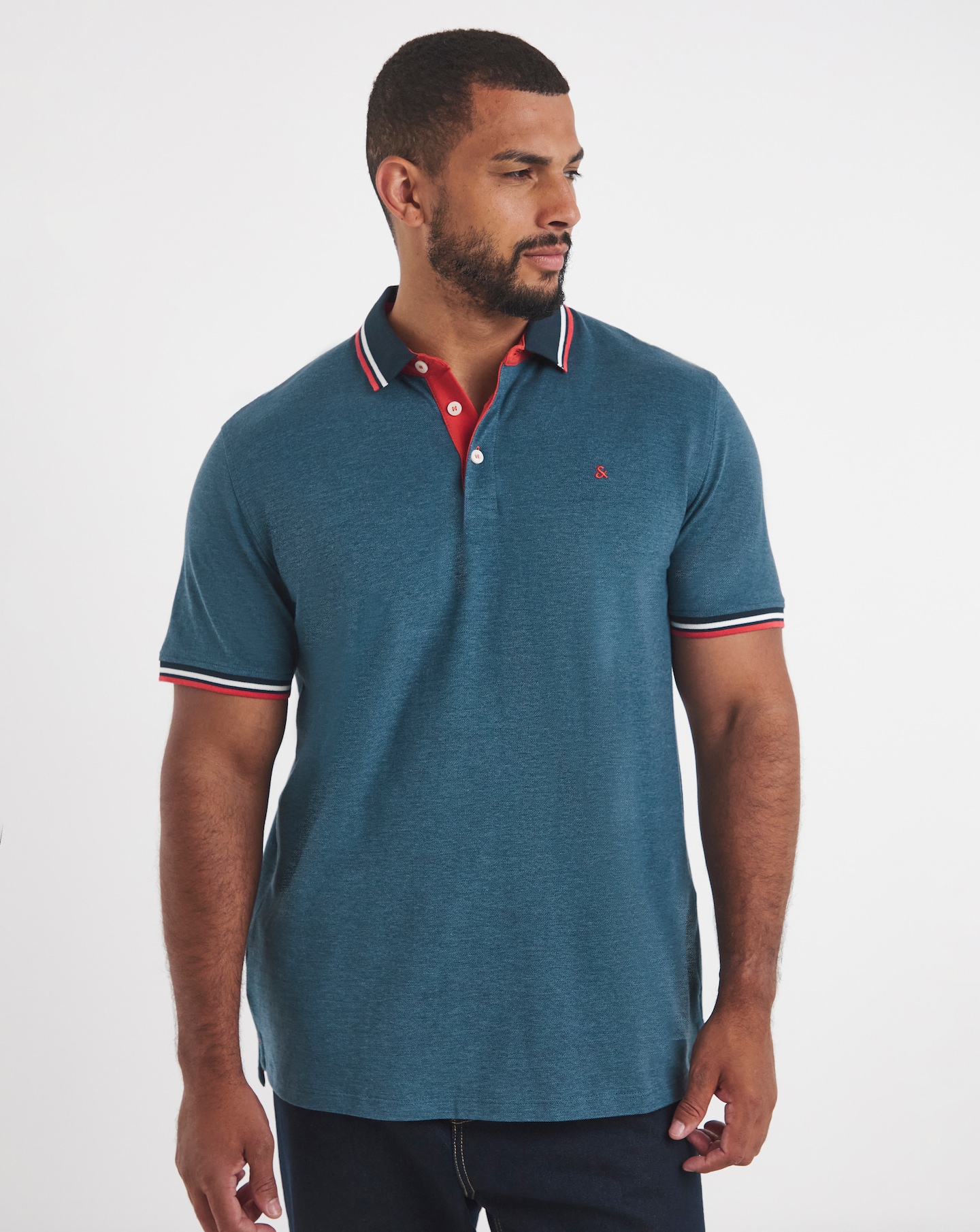 Jack & Jones Premium Paulos Tipped Polo