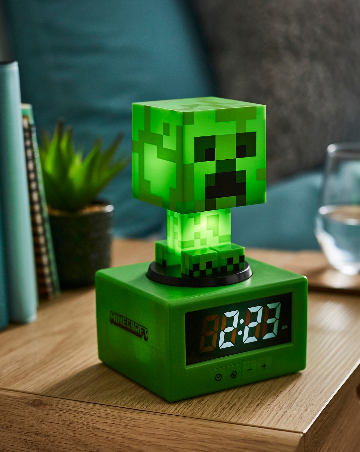 Minecraft Creeper Alarm Clock
