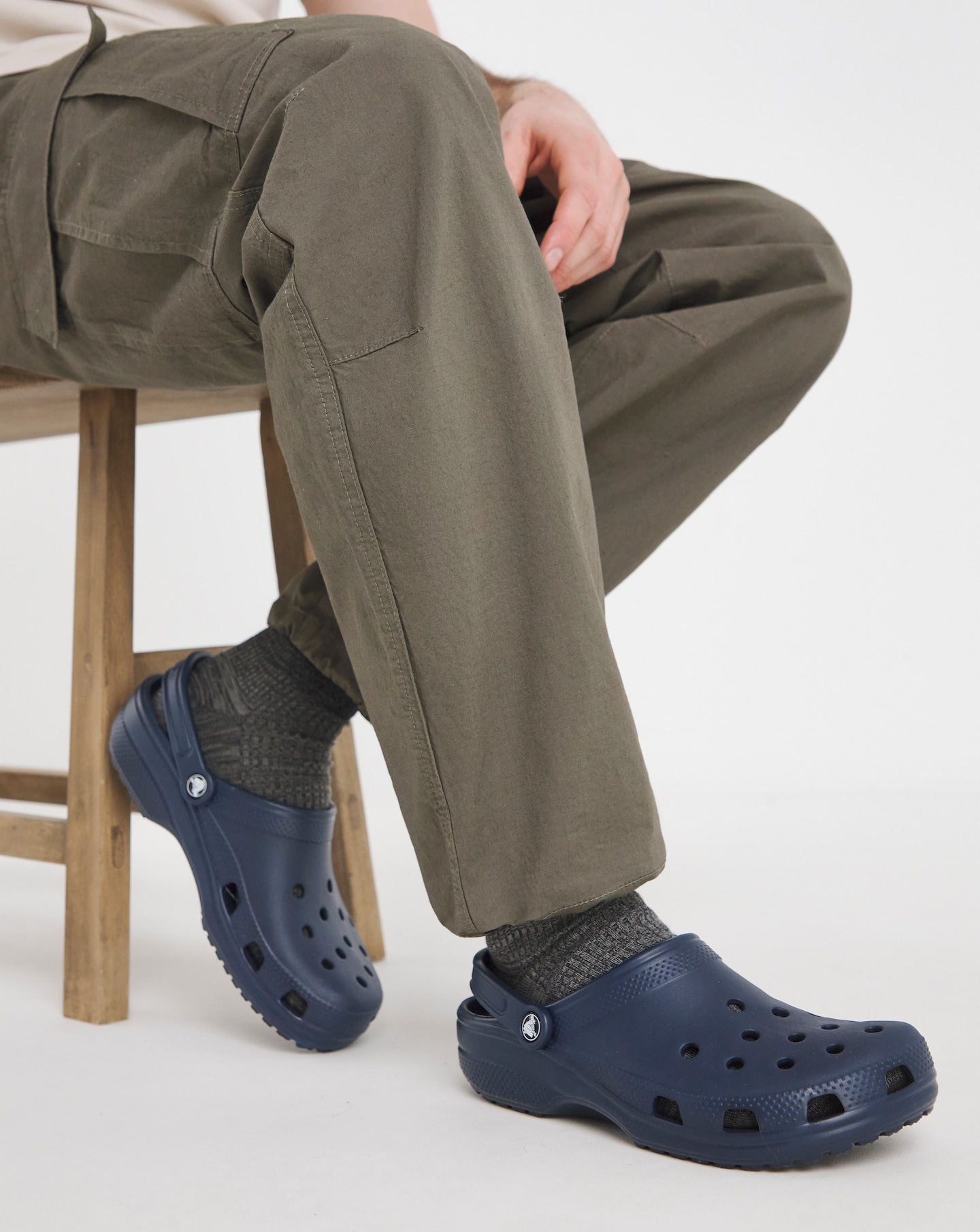 Crocs Classic Clogs - Navy