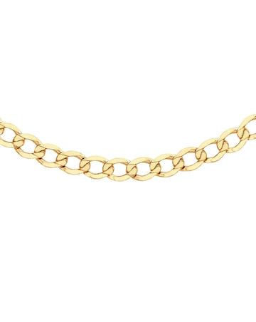 Gents 9 Carat Gold Flat Curb Chain