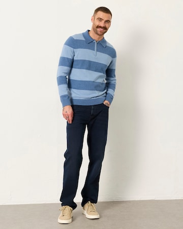 FatFace Straight Fit Jean Regular Length - Dark Denim