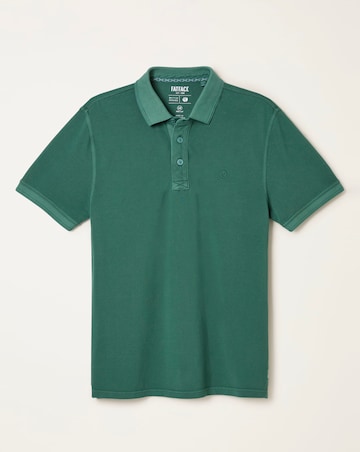 FatFace Pique Short Sleeve Polo (Regular & Tall) - Jade