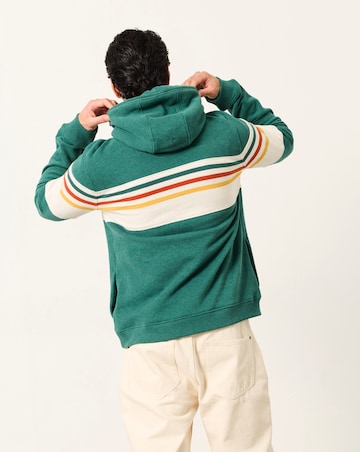 FatFace Brooke Overhead Stripe Sweatshirt (Regular & Tall) - Jade