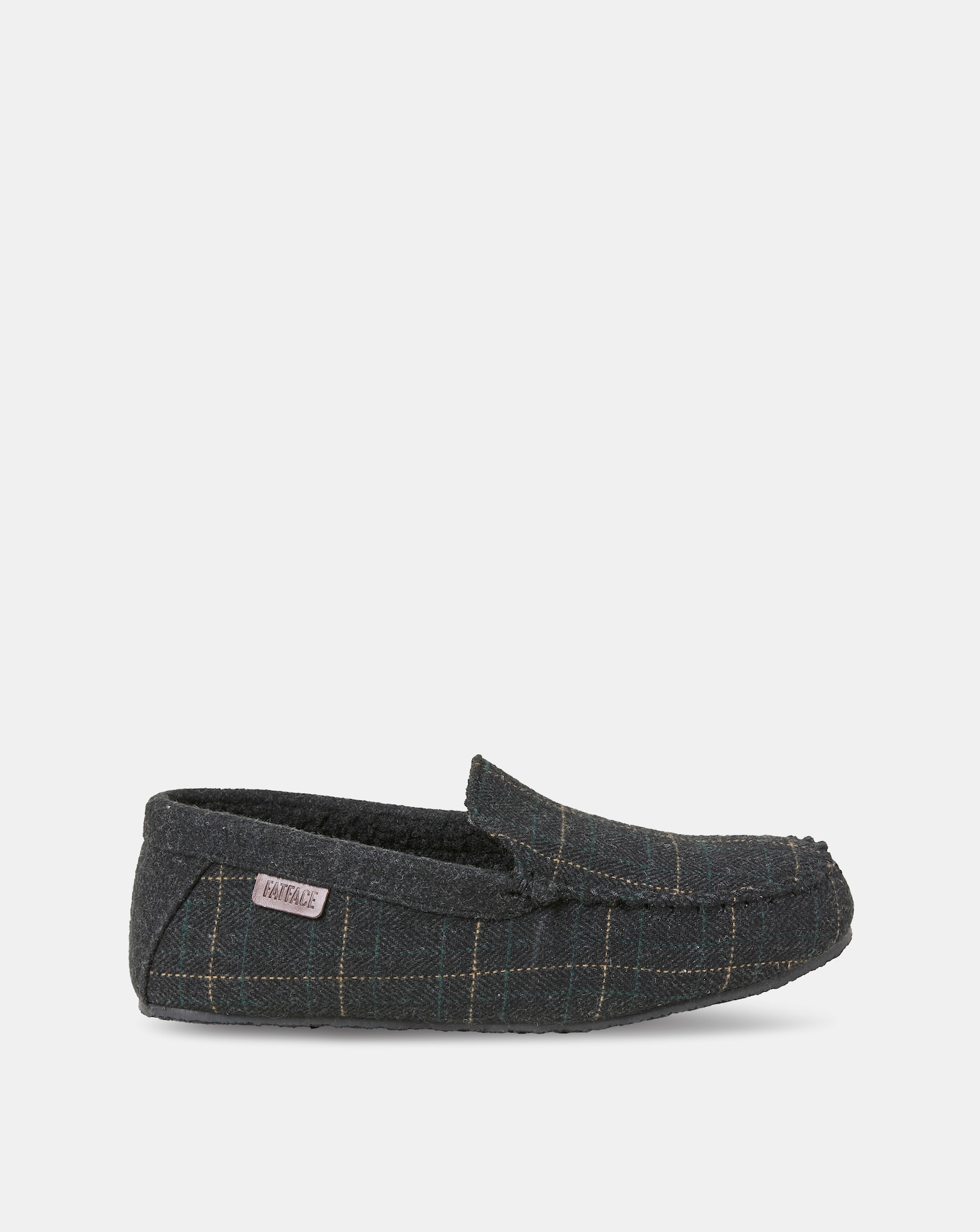 FatFace Noah Moccasin Slipper - Green
