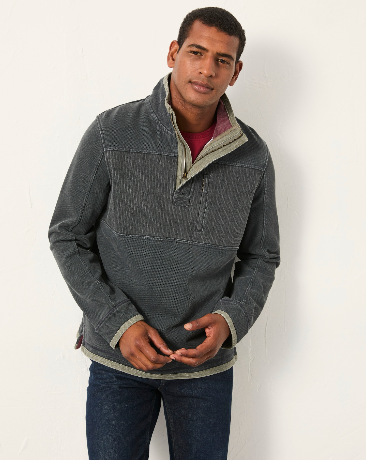 FatFace Airlie Panel Sweatshirt