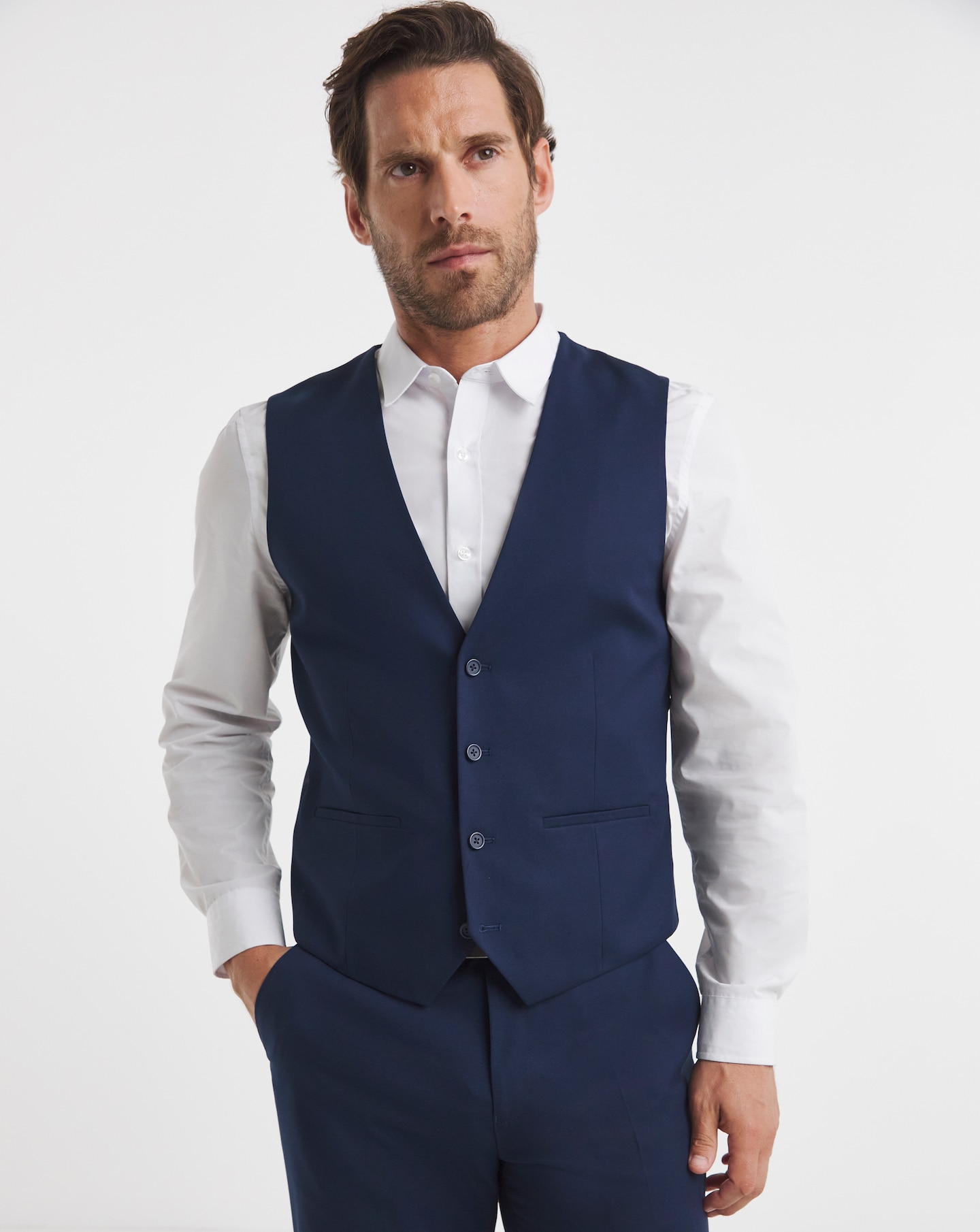 James Regular Fit Waistcoat