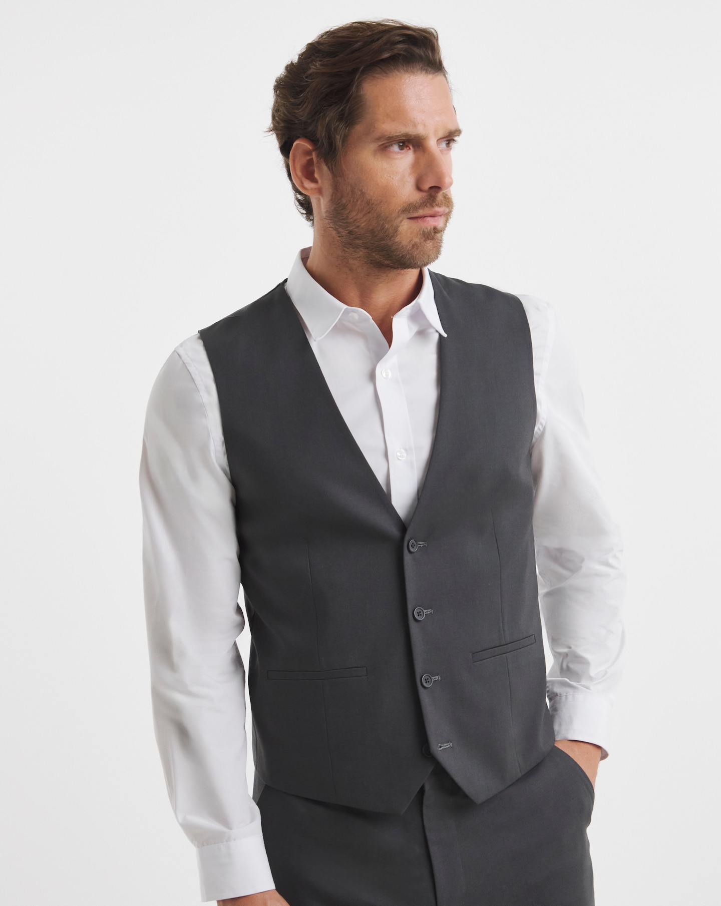 James Regular Fit Waistcoat