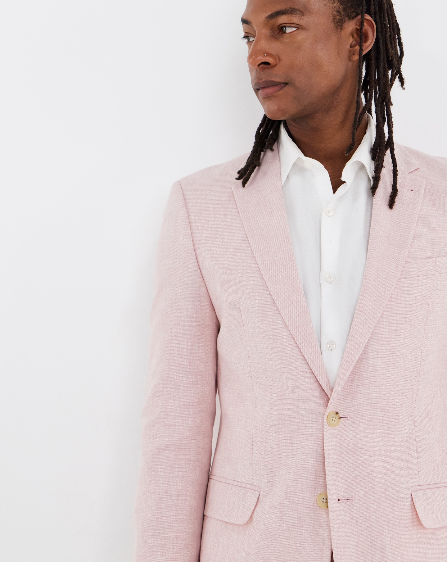 New In - Linen Blend Blazer
