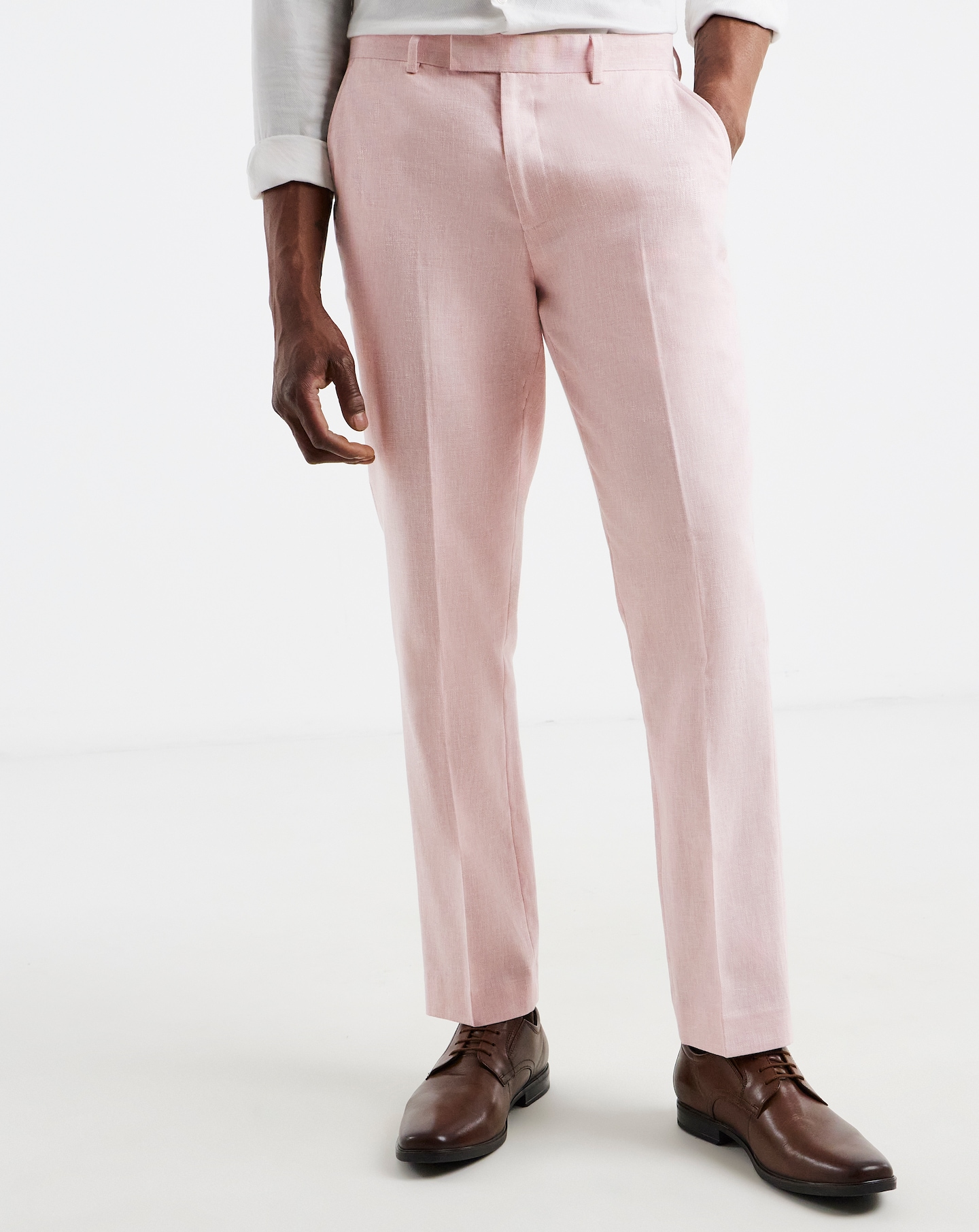 New In - Linen Blend Trouser