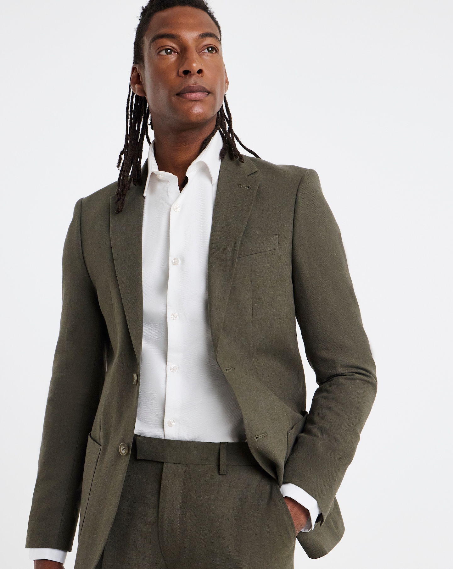 New In - Linen Blend Blazer