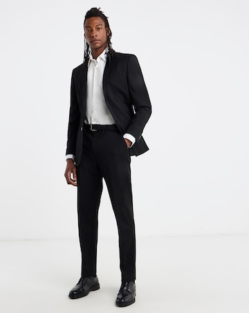 Stretch Blazer with Patch Pockets