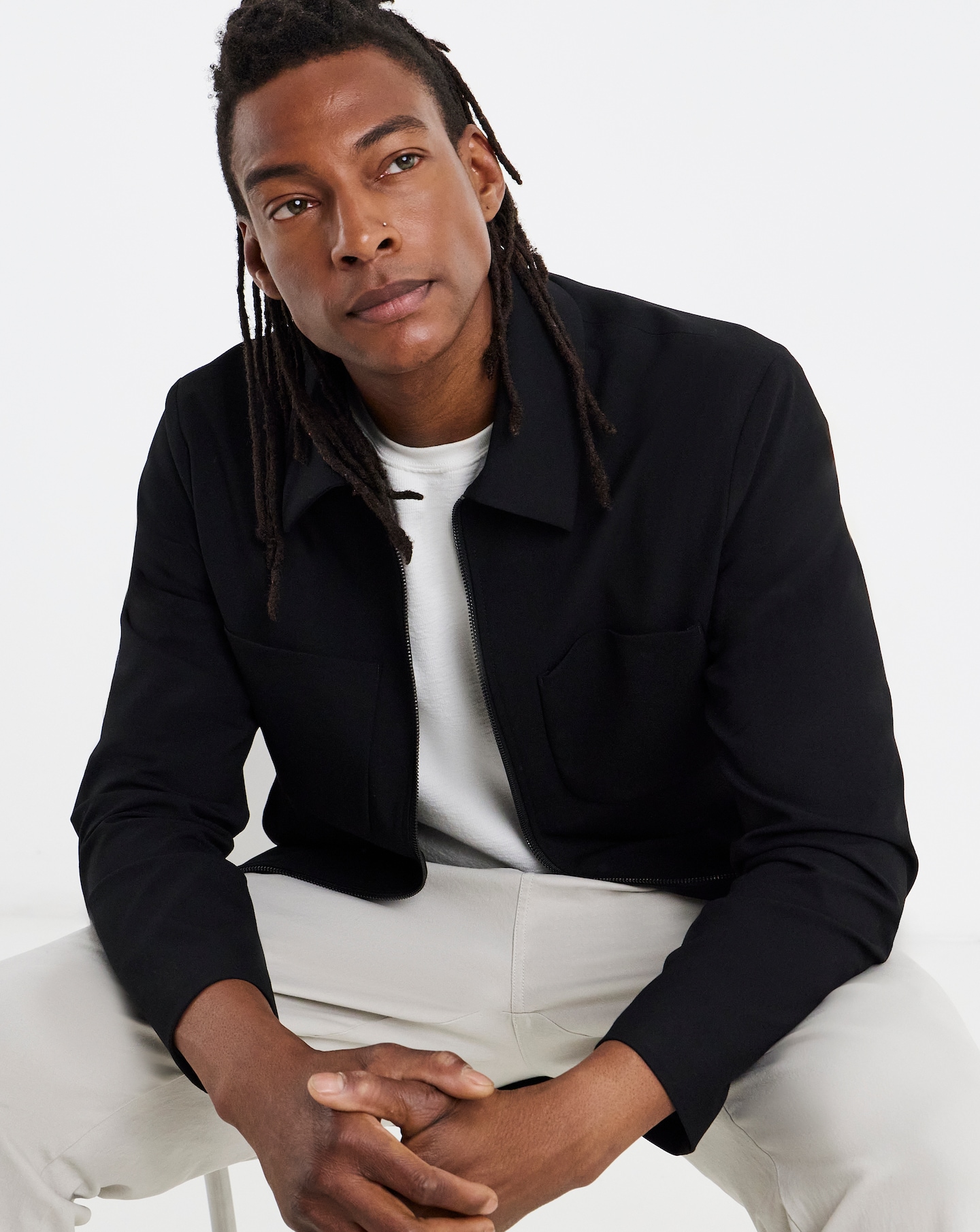 New In - Tailored Zip Harrington