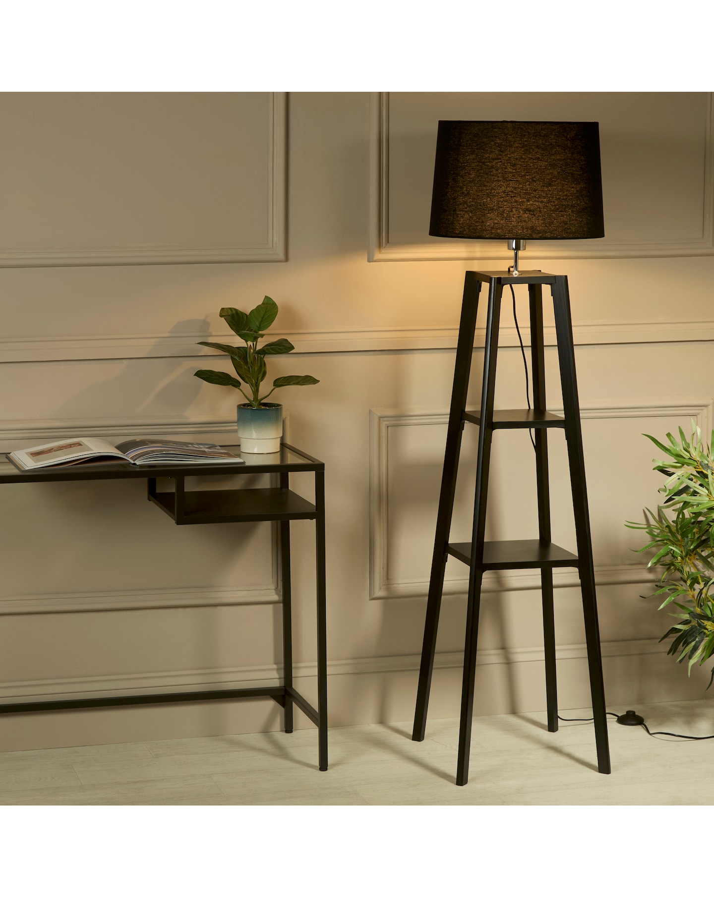 New In - Lincoln Shelf Floor Lamp