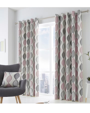 Fusion Lennox Eyelet Curtains