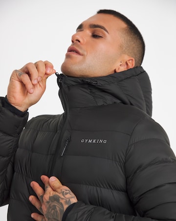 gym king camo puffer jacket