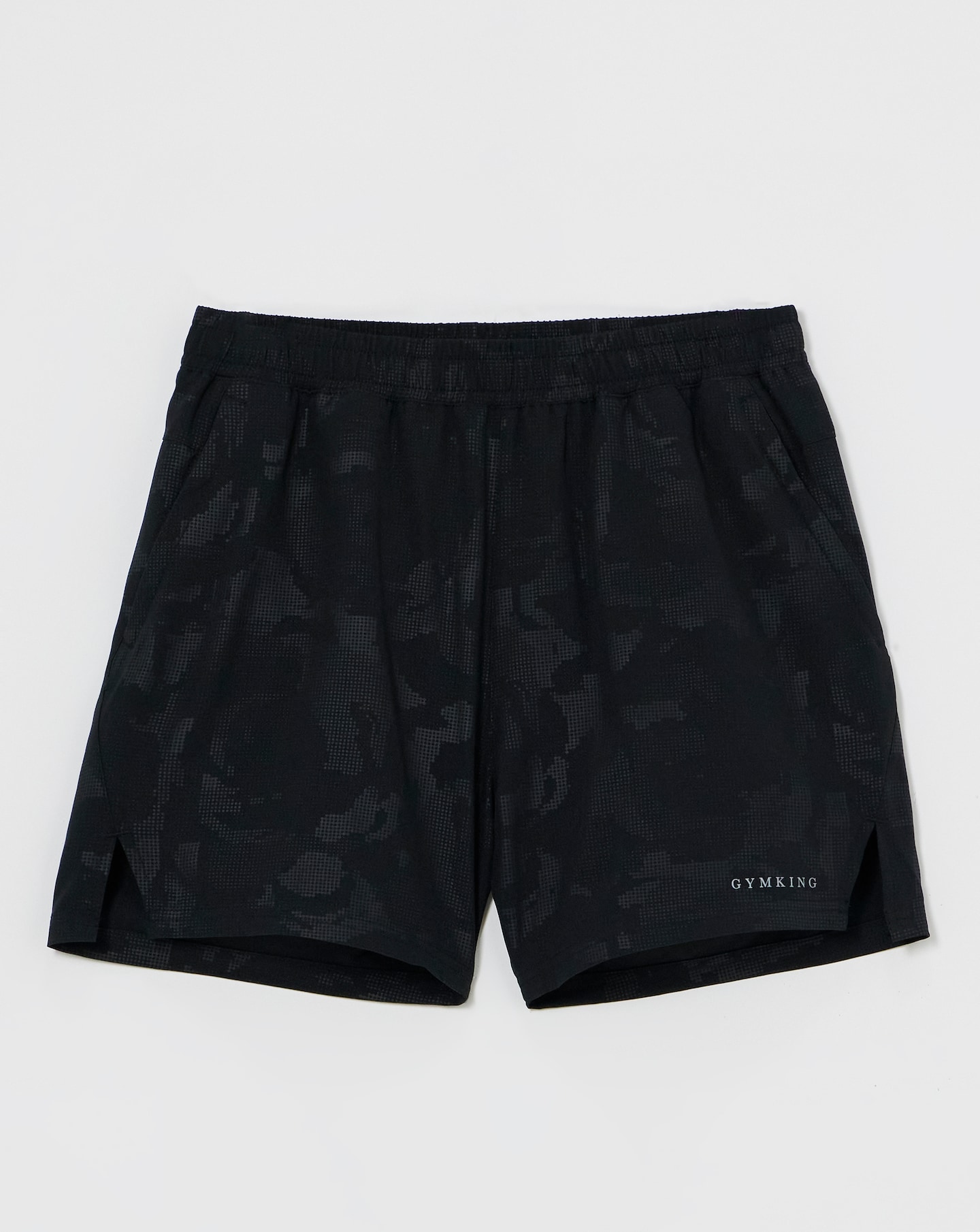 Gym King Debossed Camo Shorts