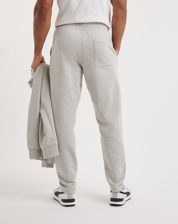 Grey Marl Open Hem Joggers