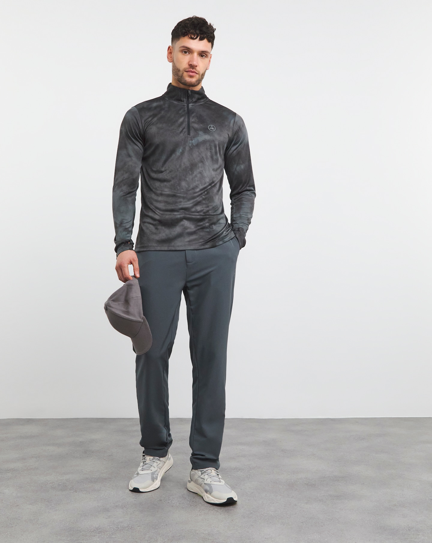 Active Soft Tie Dye 1/4 Zip