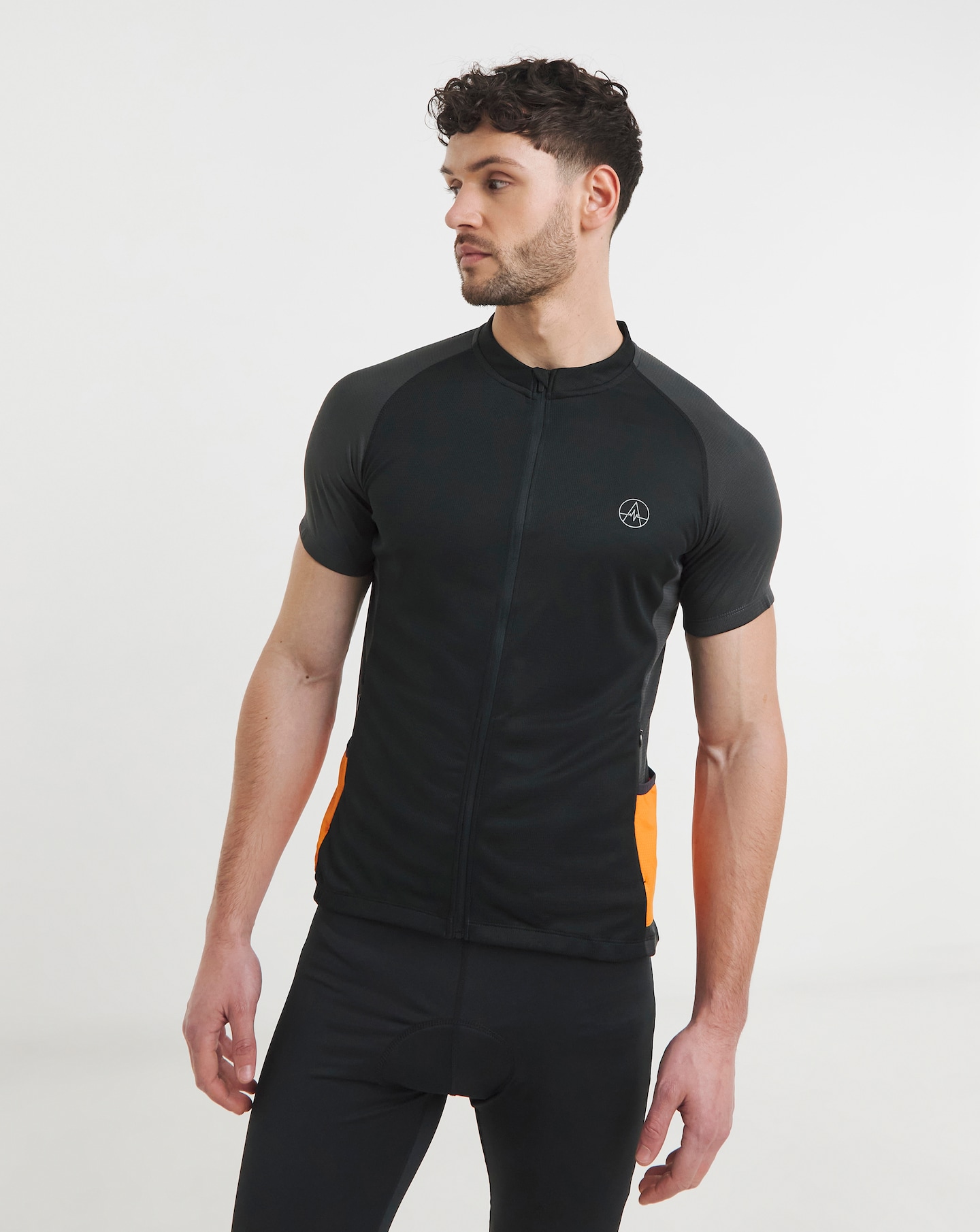 Short Sleeve Cycling Zip Up