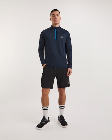 Jacamo Active Contrast 1/4 Zip Tracktop