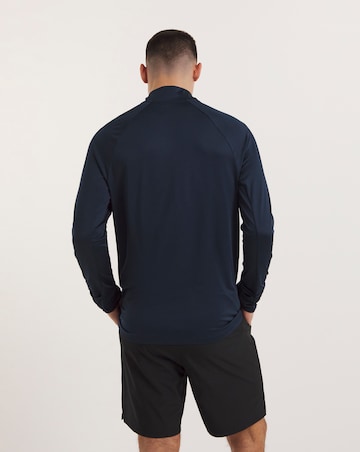 Jacamo Active Contrast 1/4 Zip Tracktop