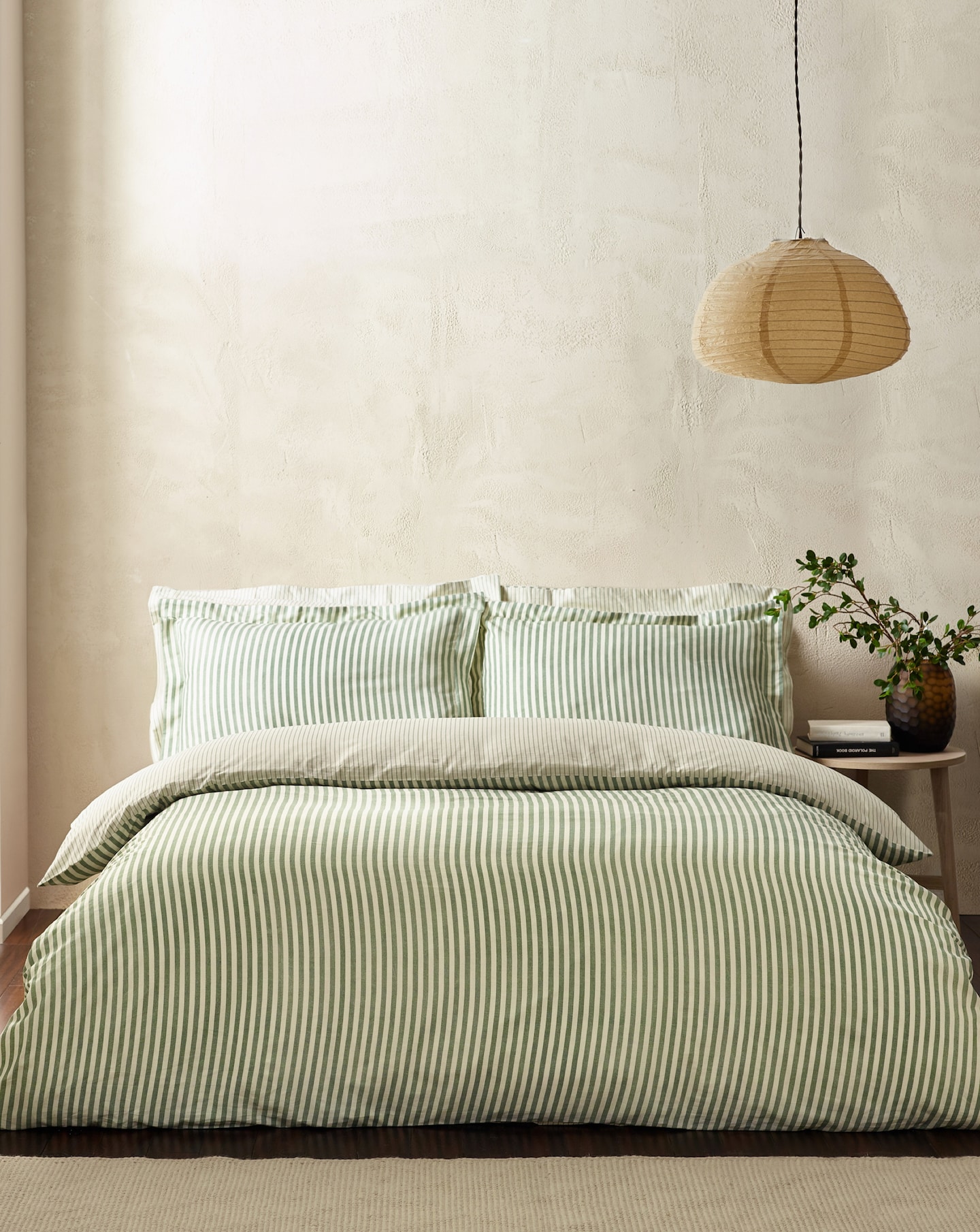 New In - Yard Hebden Stripe 100% Cotton Duvet Set