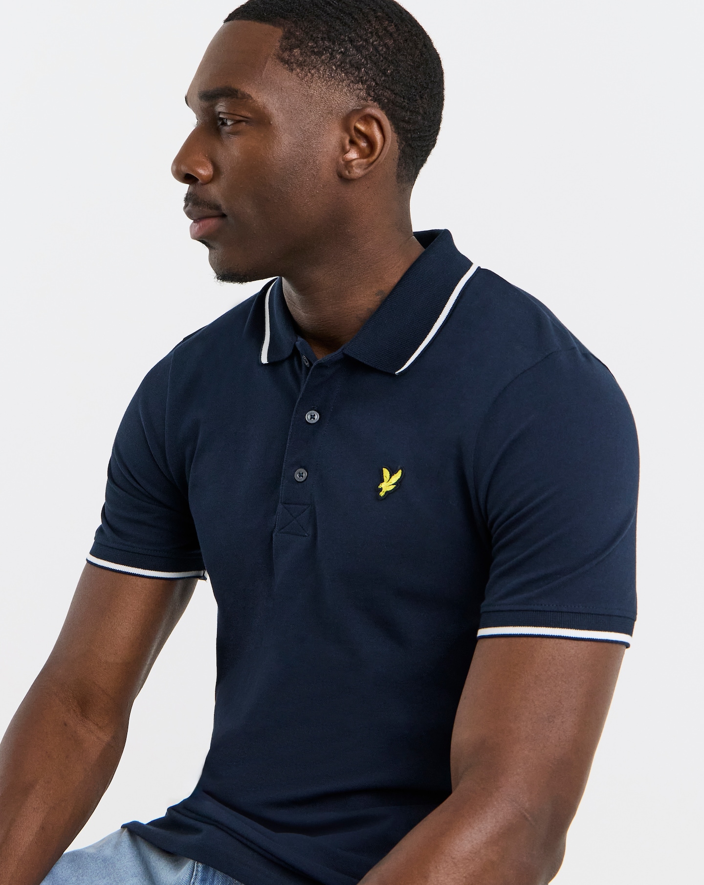 Lyle & Scott Short Sleeve Tipped Polo
