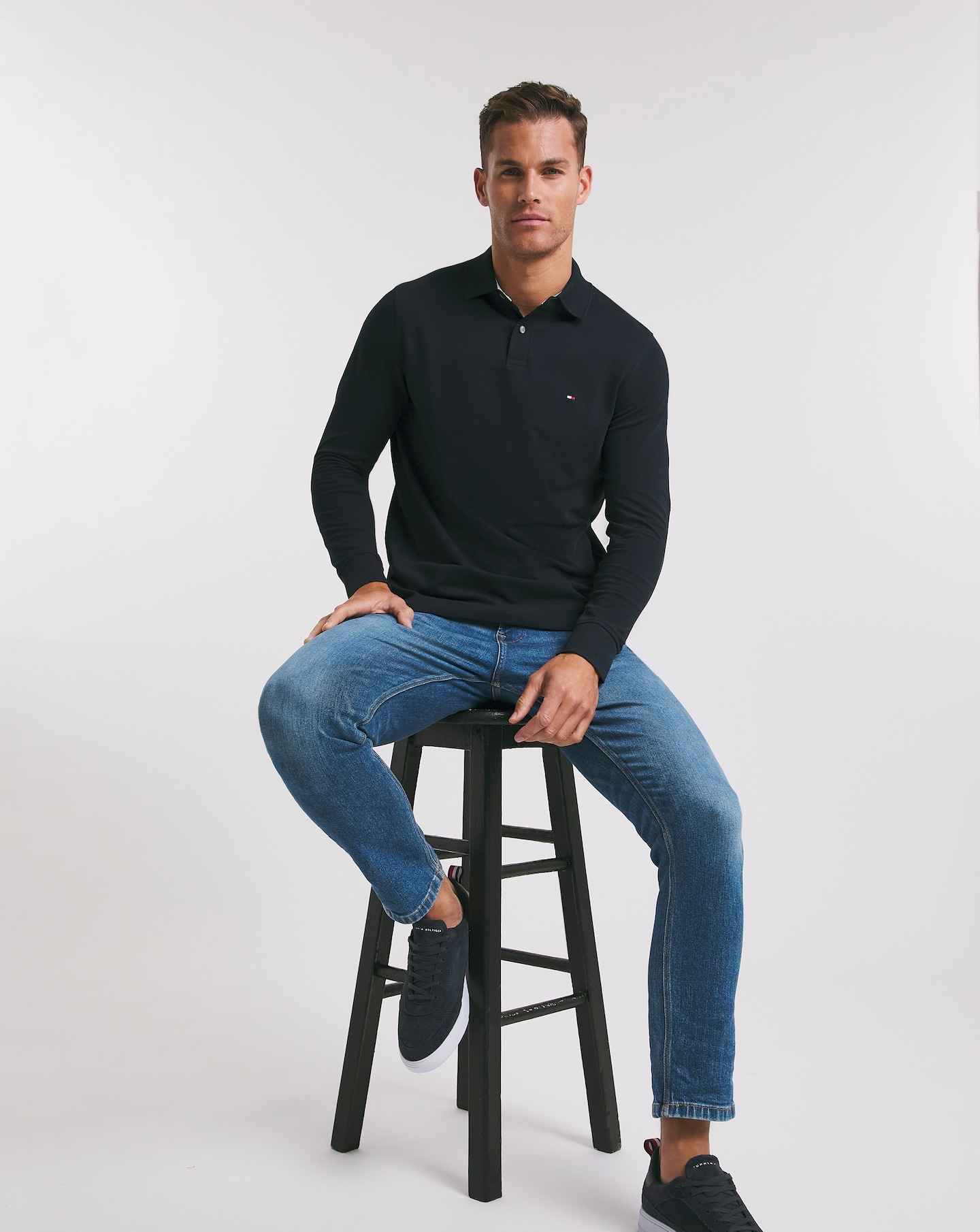 Tommy Hilfiger Long Sleeve Regular Polo