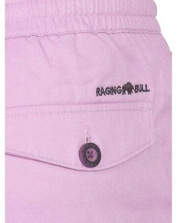 Raging Bull Stretch Chino Shorts Pink