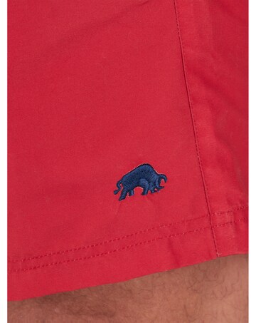 Raging Bull Pattern Swim Short Red