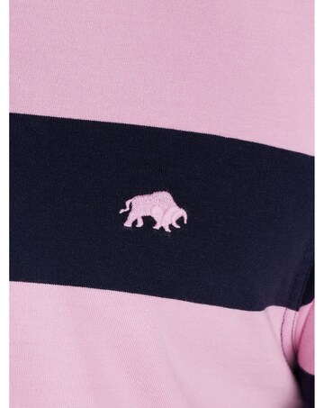 Raging Bull Stripe Rugby Pink | Jacamo