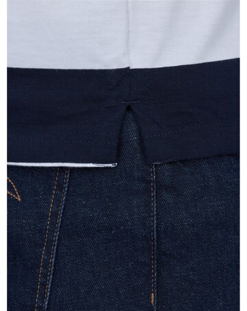 Raging Bull Jersey Panel Polo Navy