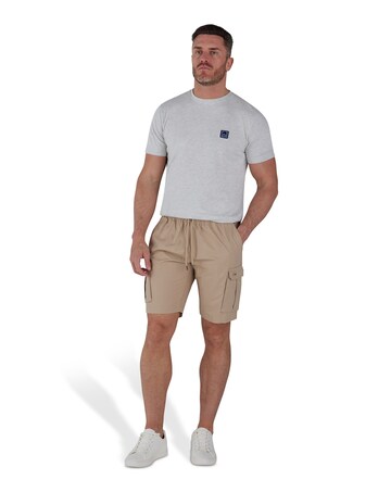 Raging Bull Stretch Cargo Shorts Tan