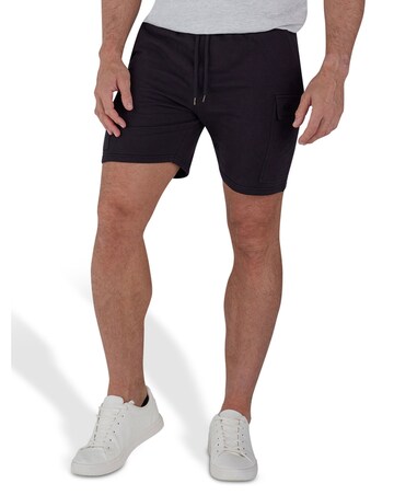 Raging Bull Stretch Cargo Short Black