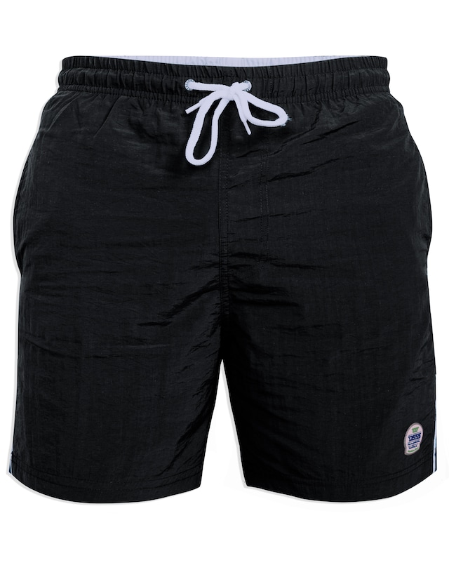 D555 Yarrow Full Length Swim Short Black