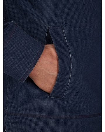 Raging Bull - Pique Quarter Zip Sweat - Navy