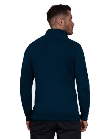 Raging Bull Classic Quarter Zip Knit Navy