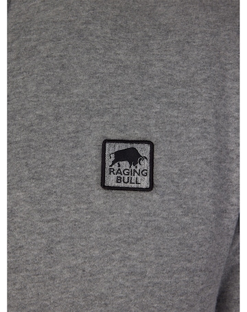 Raging Bull Classic Quarter Zip Grey Marl