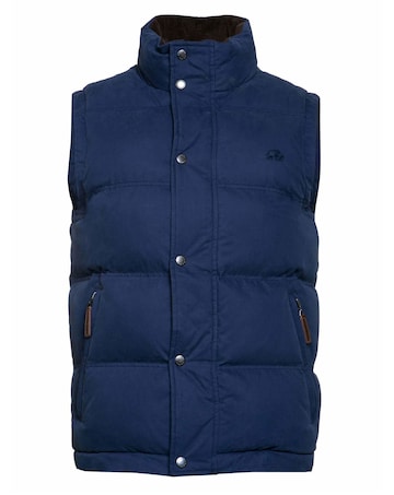 Raging Bull Classic Padded Gilet Navy