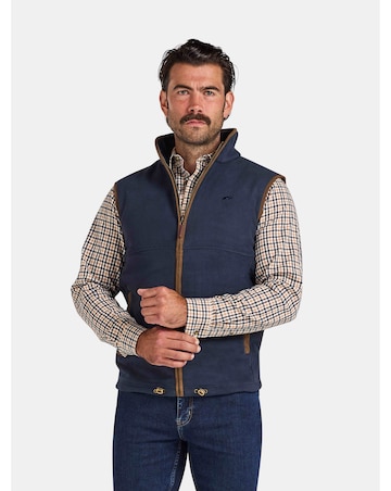 Raging Bull Fleece Gilet Navy