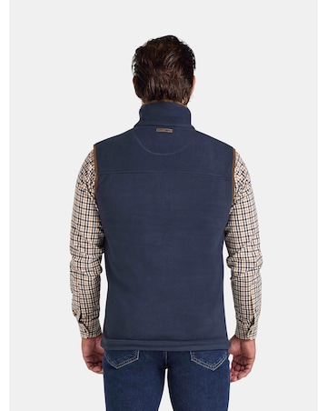 Raging Bull Fleece Gilet Navy