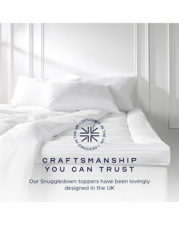 Snuggledown Luxurious Hotel Extra Deep 10cm Mattress Topper