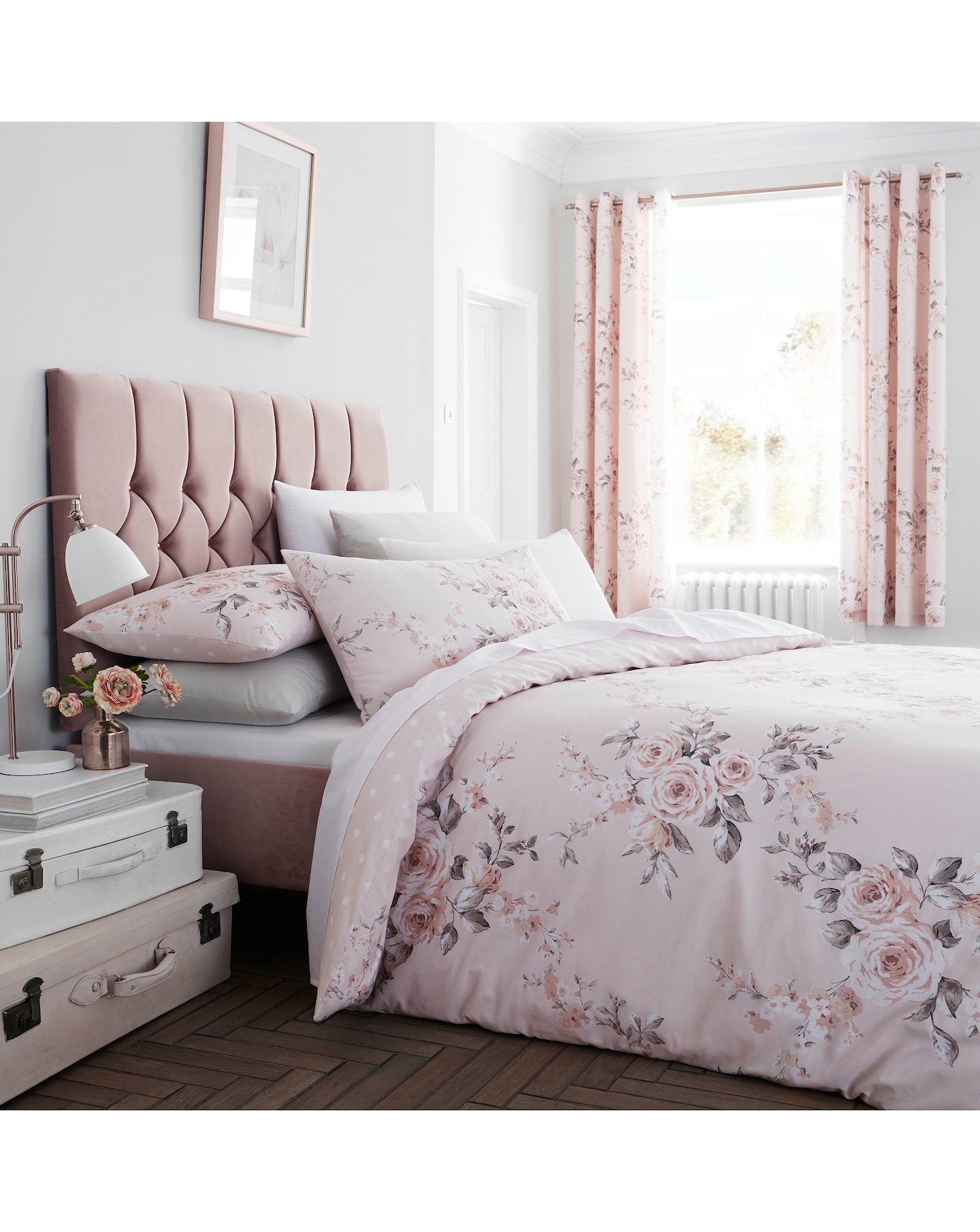New In - Canterbury Blush Duvet Cover Set