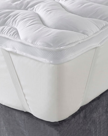 At Home Collection Airflow Mattress Topper